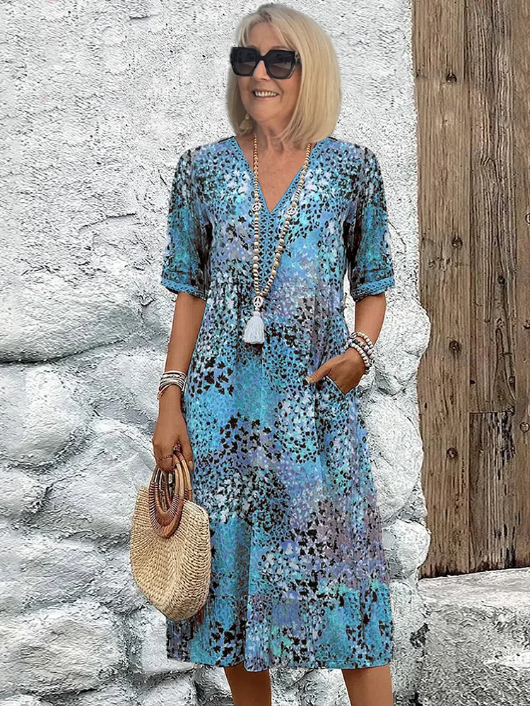 Eva – Jurk met V-hals