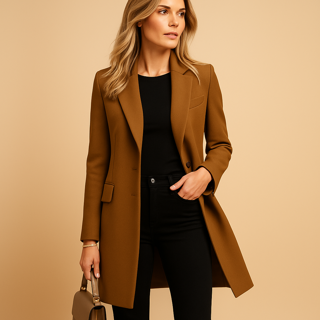 Dubbelgeknoopte trenchcoat voor dames | Eveline
