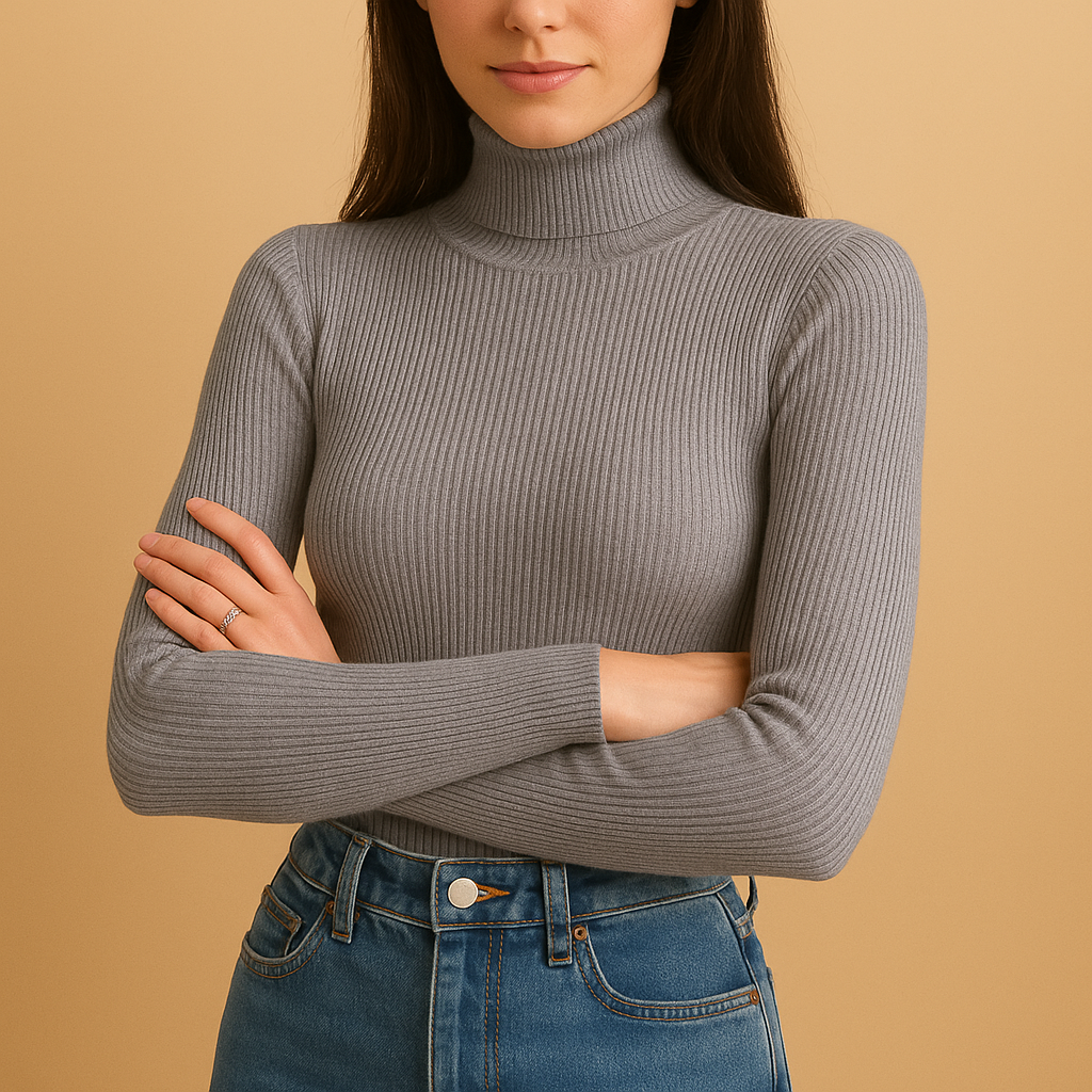 Elegante gebreide coltrui voor dames | Marije