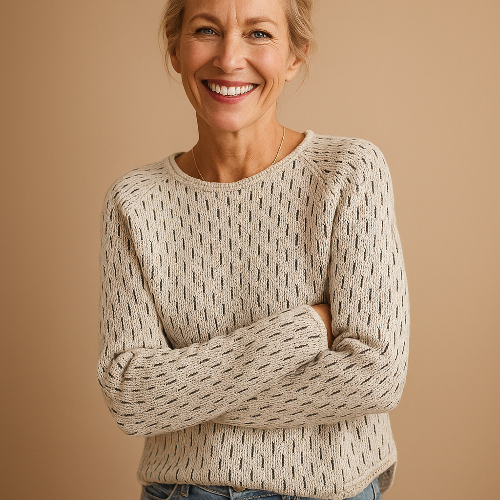 Elegante gebreide wintertrui voor dames | Marit