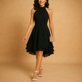 Elegante jurk met ruches voor dames | Isabelle