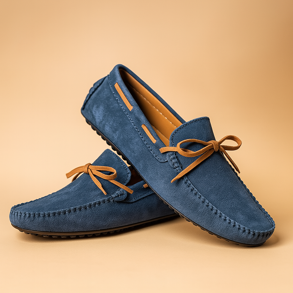 Elegante ademende instappers voor heren met slip-on design | Gabrio