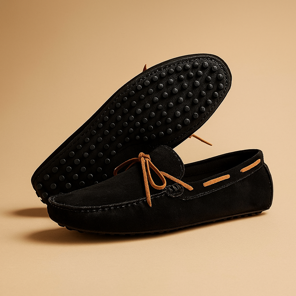 Elegante ademende instappers voor heren met slip-on design | Gabrio