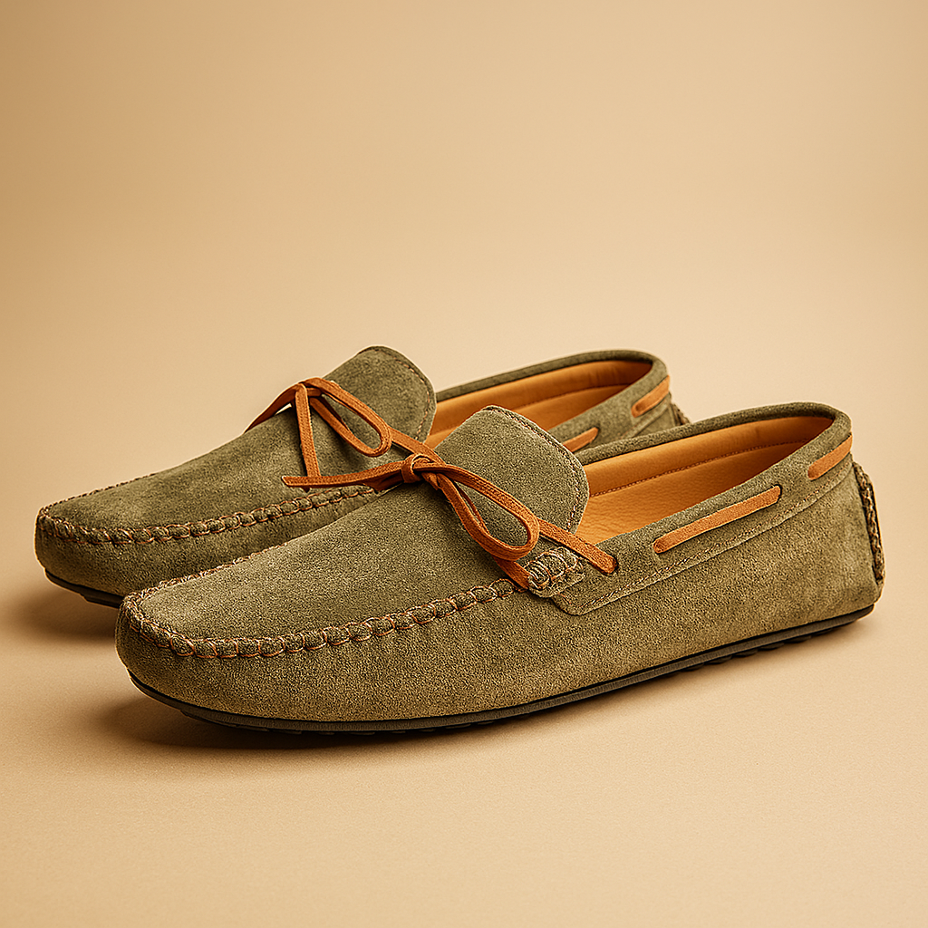 Elegante ademende instappers voor heren met slip-on design | Gabrio