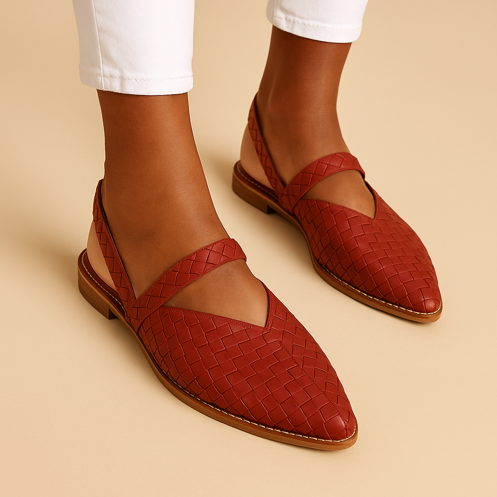 Elegante slipper sandalen met zachte zool voor dames | Renate