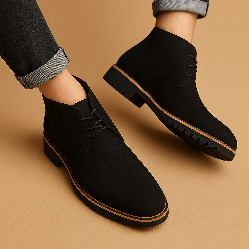 Elegante zakelijke herenschoenen met ademend design voor heren | Thijs