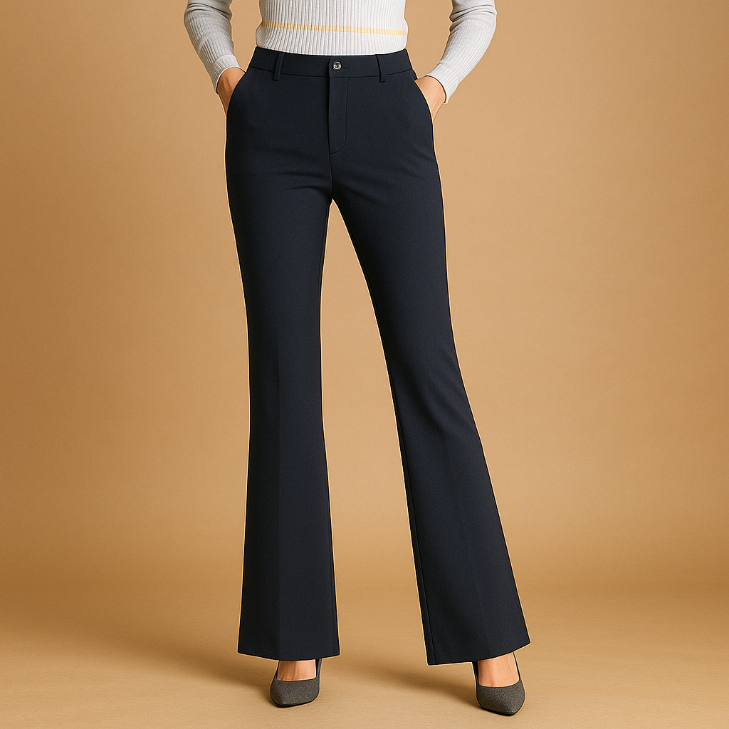 Renée | Flared broek met hoge taille voor dames