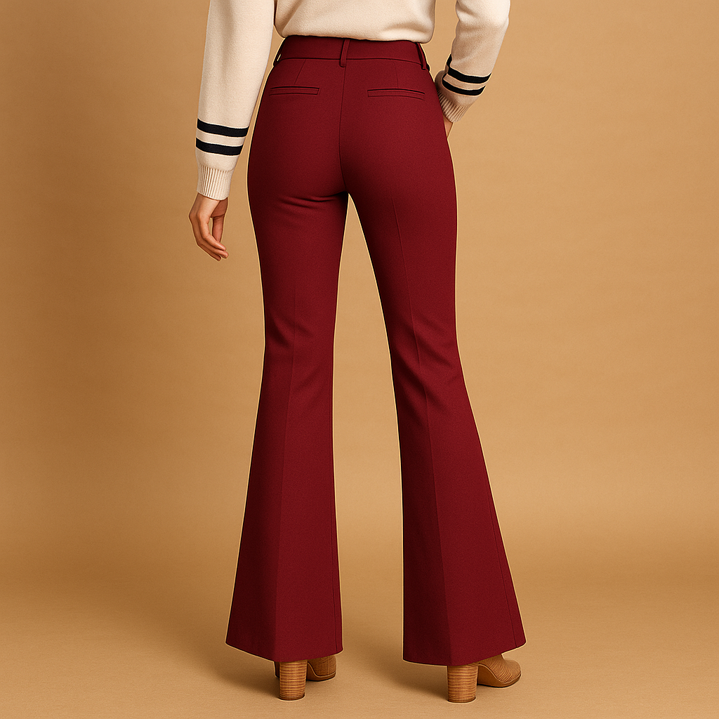 Renée | Flared broek met hoge taille voor dames