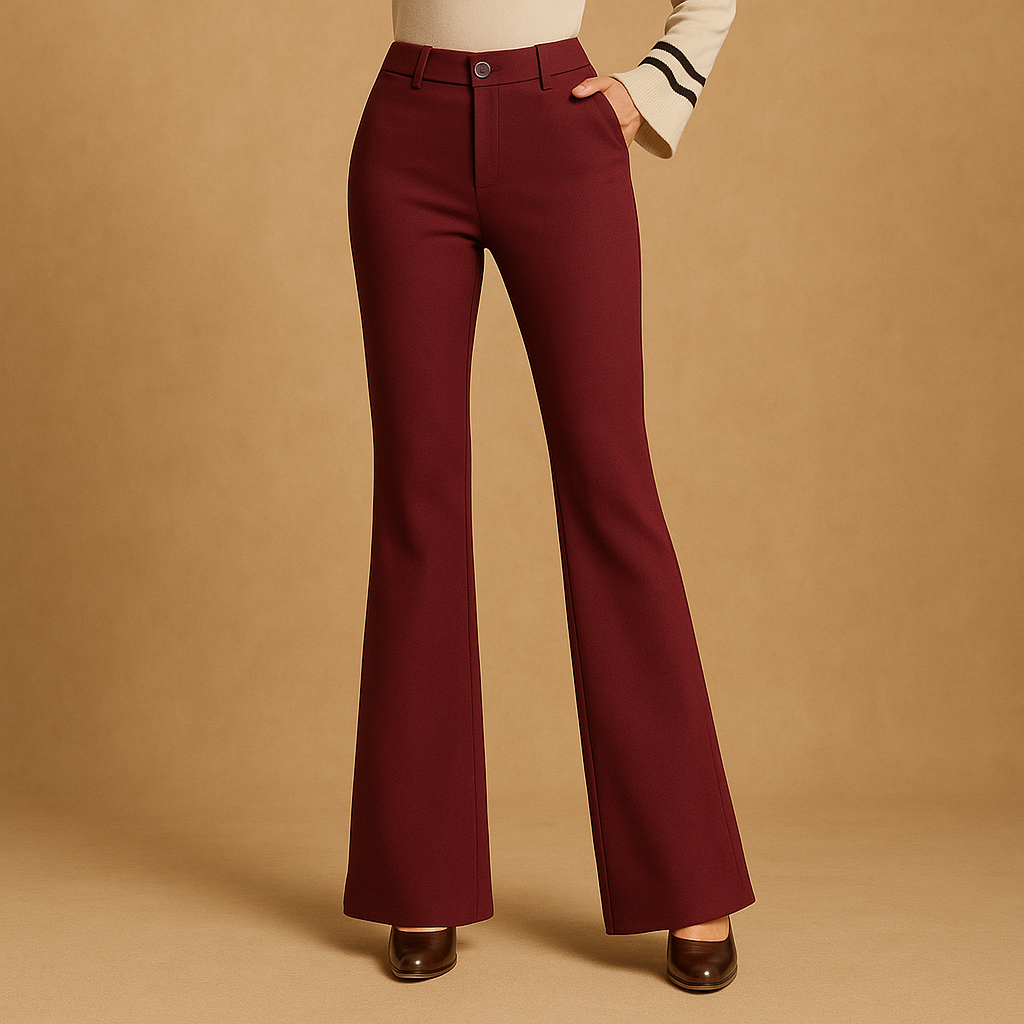 Renée | Flared broek met hoge taille voor dames