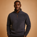 Fleece pullover met halve rits voor heren | Maarten