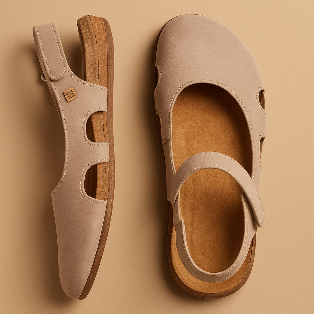 Gesloten comfortabele sandalen voor dames | Renate