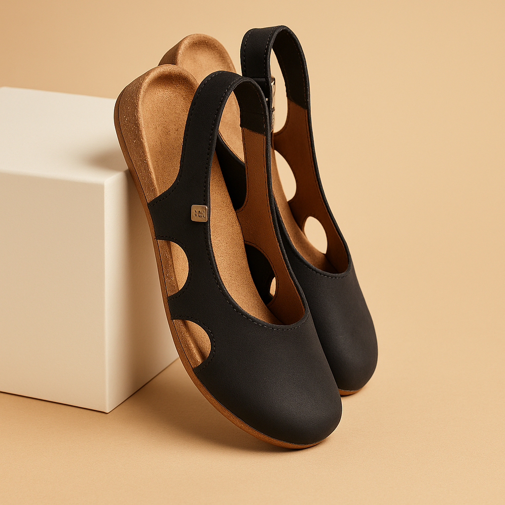 Gesloten comfortabele sandalen voor dames | Renate