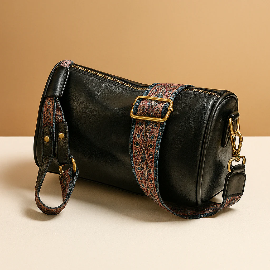 Gestructureerde crossbodytas met tijdloos design voor dames | Lianne