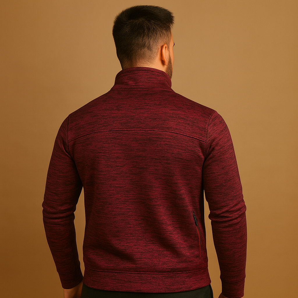 Handgemaakt vest met rits voor heren | Floris