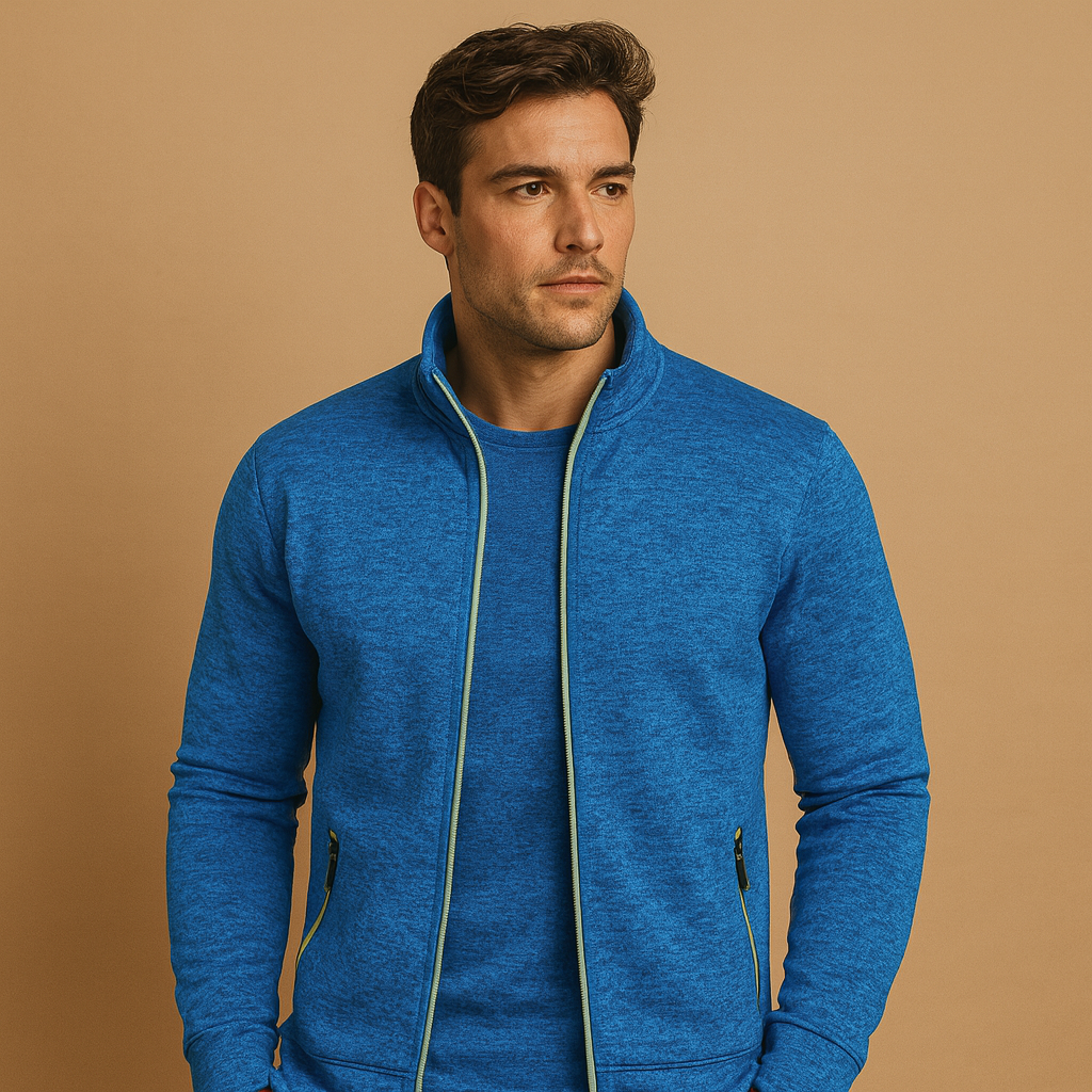 Handgemaakt vest met rits voor heren | Floris