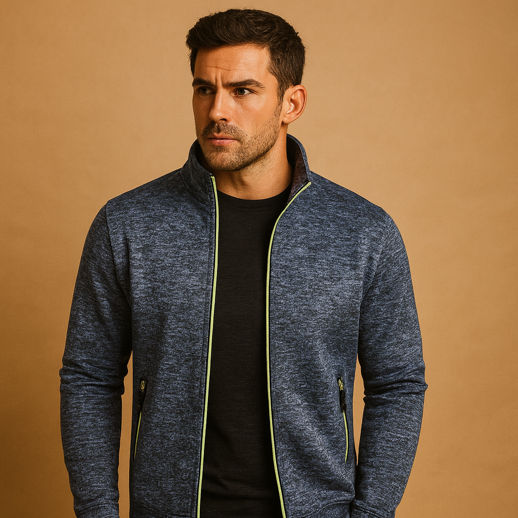 Handgemaakt vest met rits voor heren | Floris