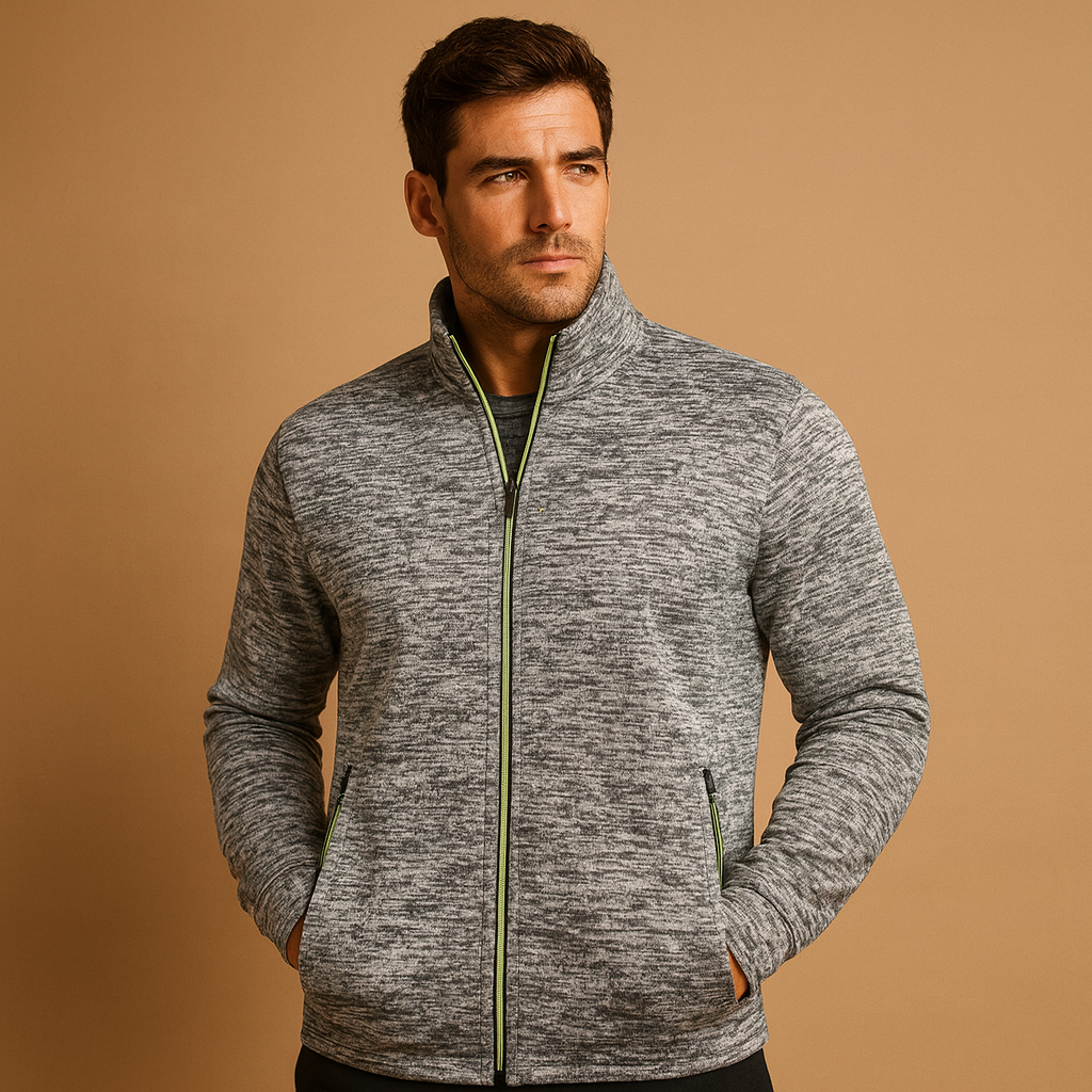 Handgemaakt vest met rits voor heren | Floris