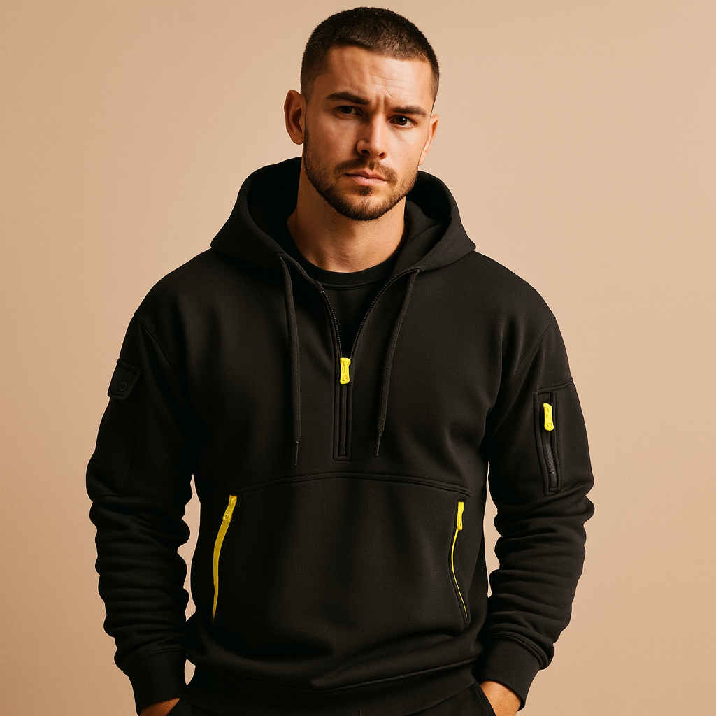 Heren hoodie met capuchon | Tobias