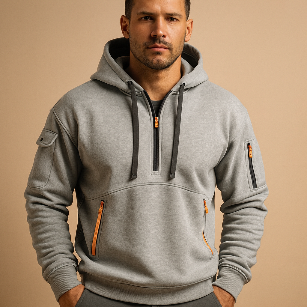 Heren hoodie met capuchon | Tobias