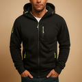 Heren hoodie met rits en capuchon | Bram
