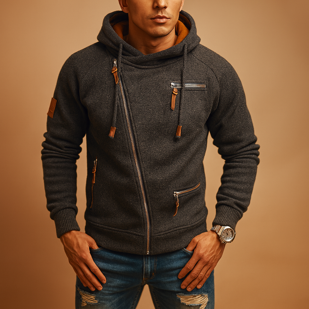 Heren vest met capuchon | Dirk