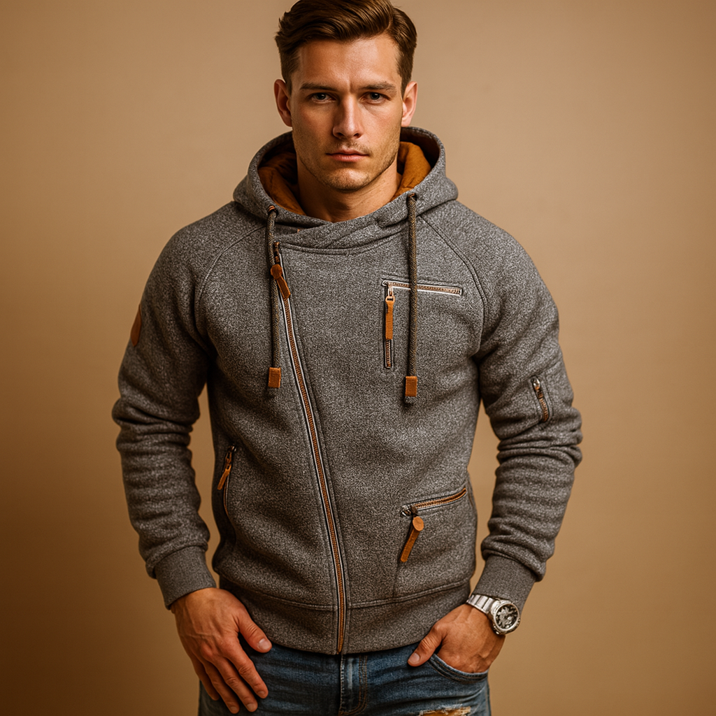 Heren vest met capuchon | Dirk