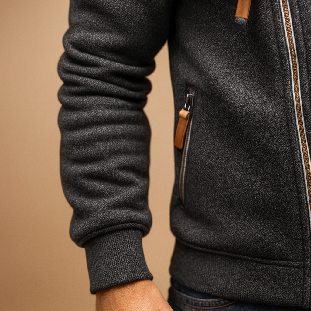 Heren vest met capuchon | Dirk