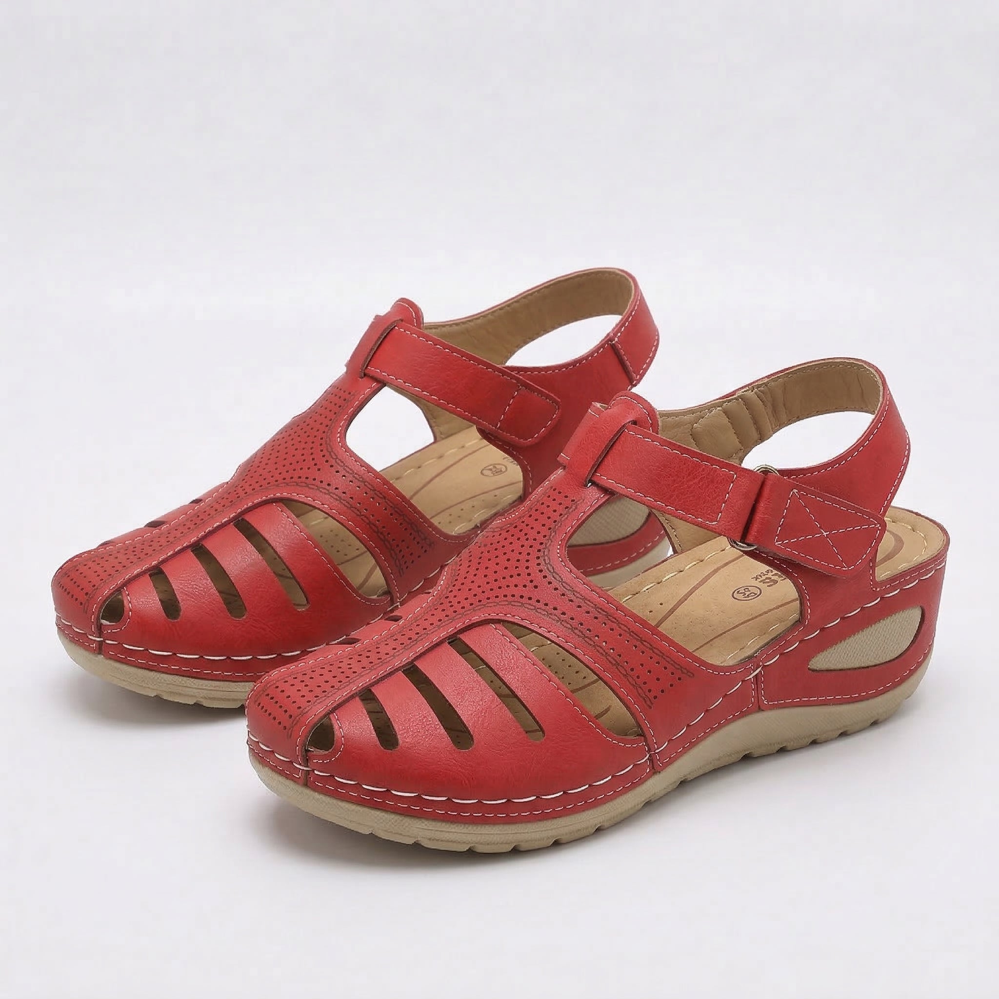 Leni™ – Comfort Sandalen met zachte verhoging
