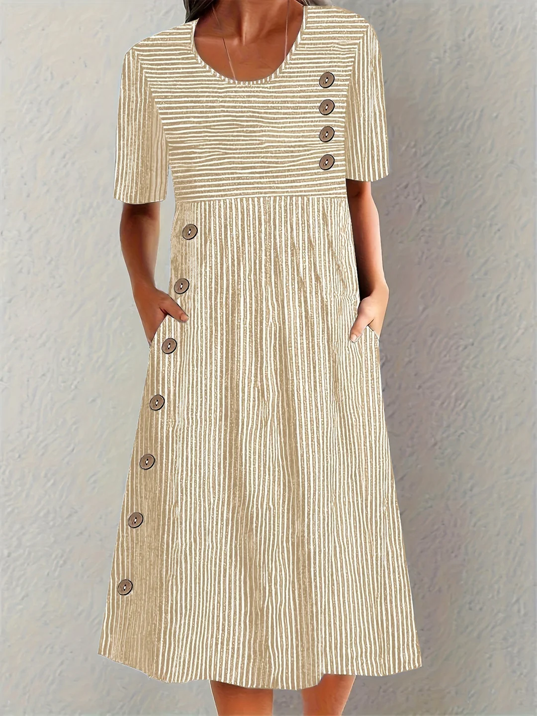 Marina – Jurk met knopen