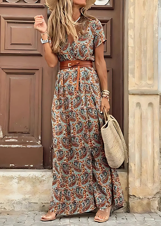 Zenviro – Luchtige en stijlvolle boho-maxi-jurk