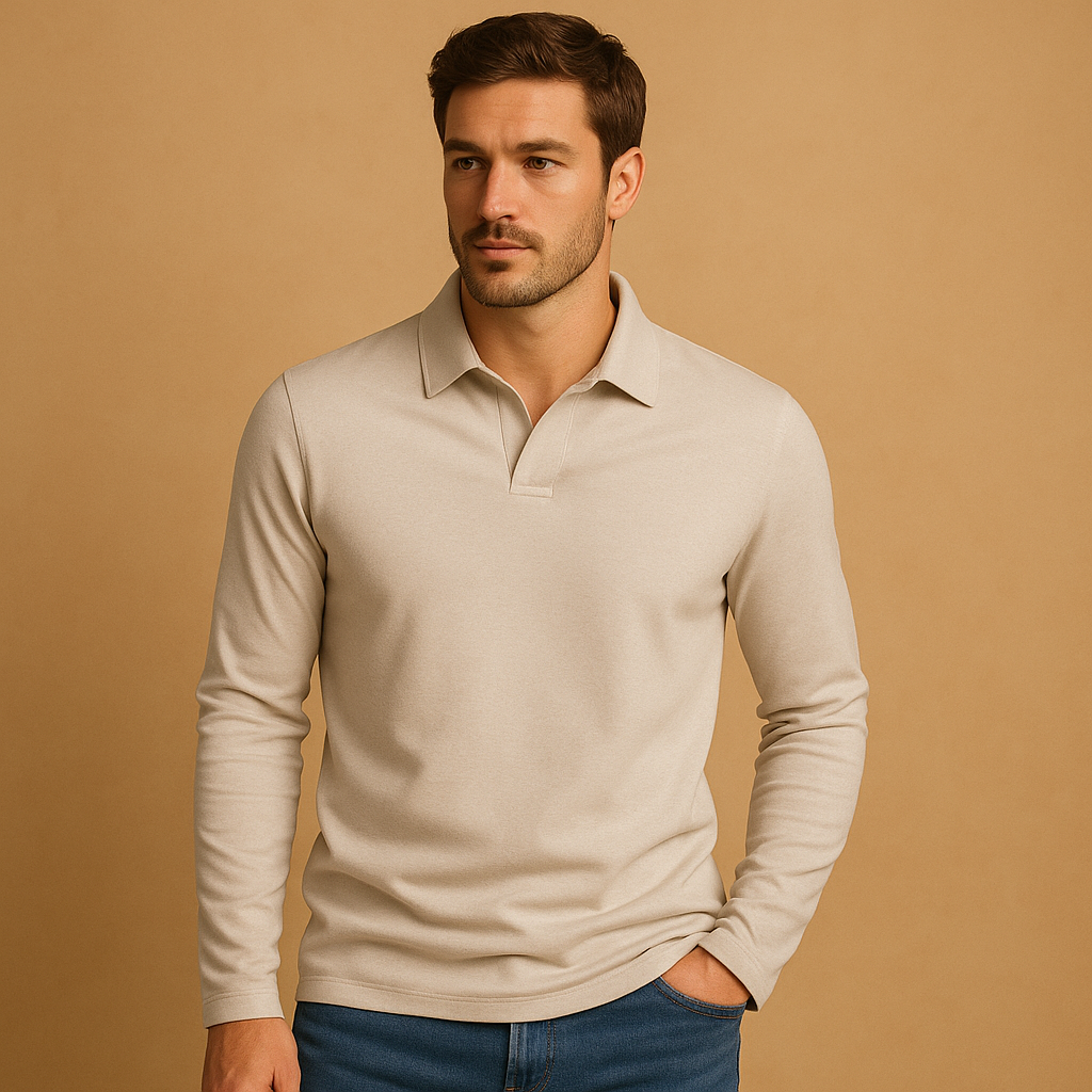 Poloshirt voor heren met klassieke pasvorm | Thijs