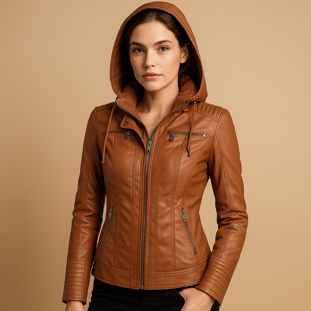 Kort jack met afneembare capuchon voor dames | Nadine