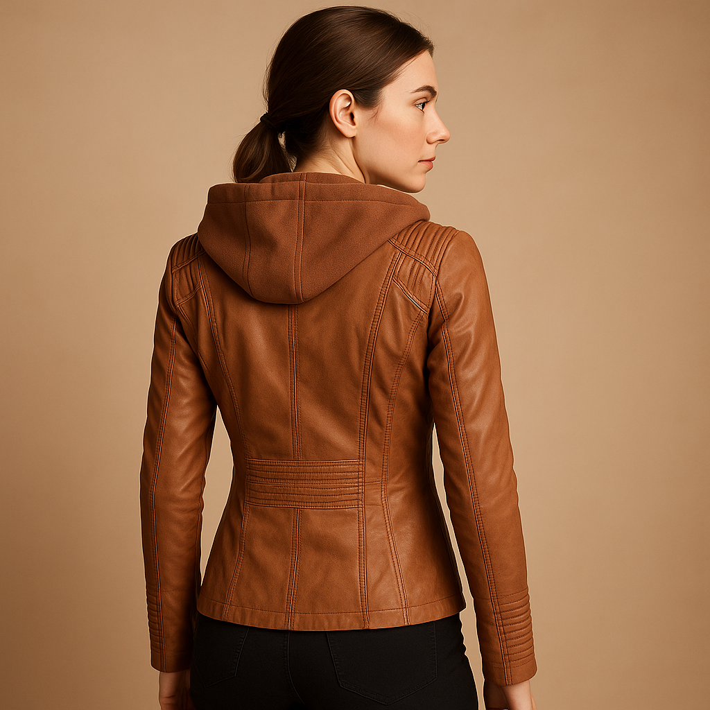 Kort jack met afneembare capuchon voor dames | Nadine