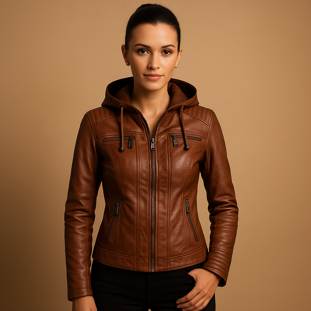 Kort jack met afneembare capuchon voor dames | Nadine