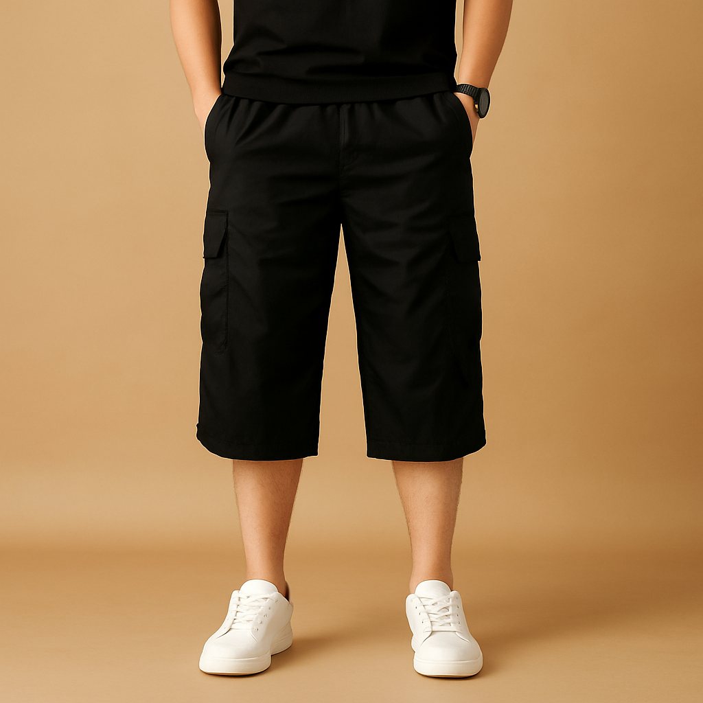 Lange cargo short voor heren | Rens