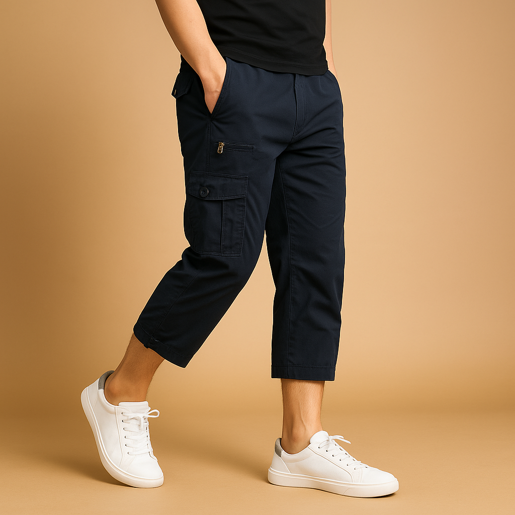 Lange cargo short voor heren | Rens