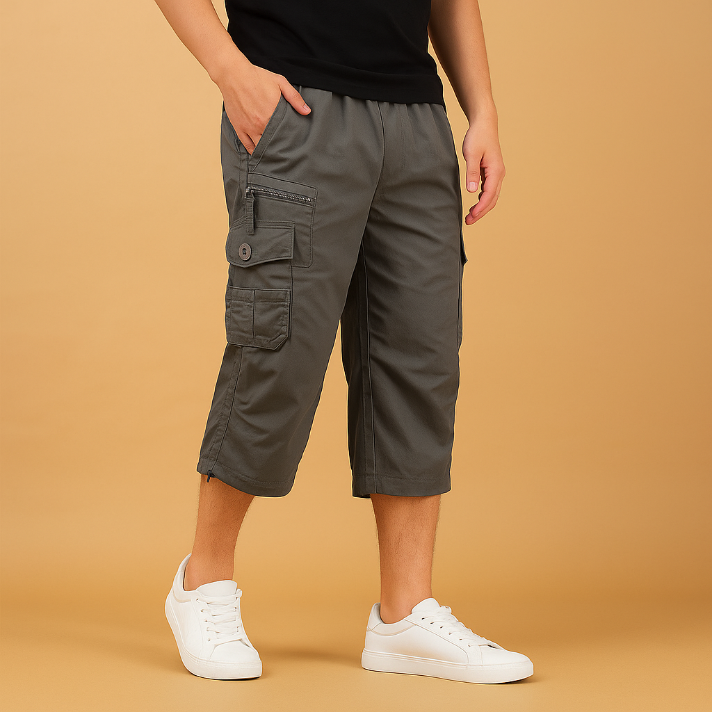 Lange cargo short voor heren | Rens