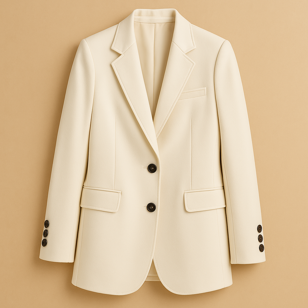 Lange blazer met tijdloos design voor dames | Brynne