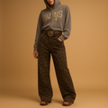 Leopard print slim fit jeans voor dames | Nelly