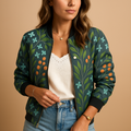 Lichtgewicht zomerjas met print voor dames | Nienke