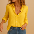 Luchtige casual blouse met losse pasvorm voor dames | Serena
