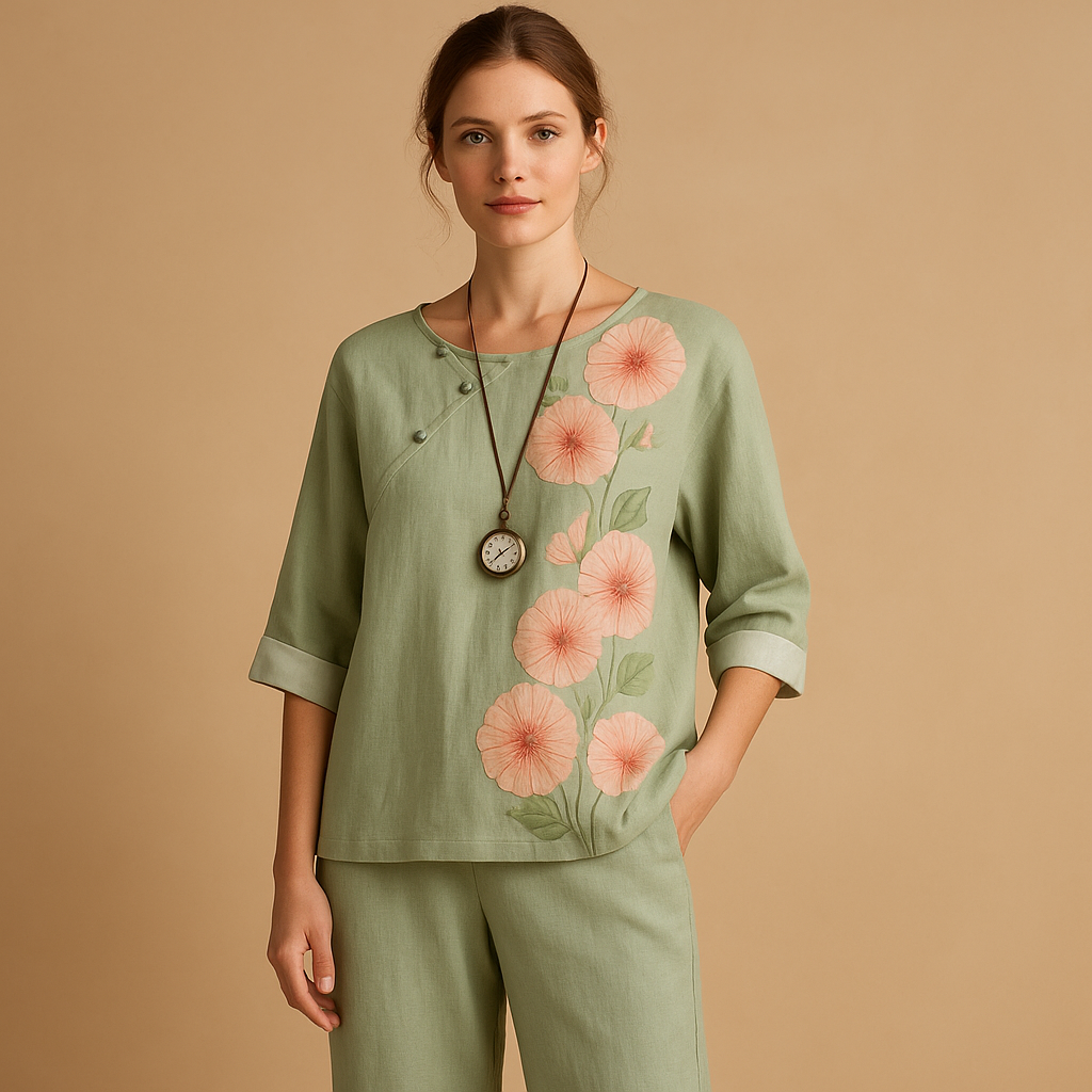 Luchtige tweedelige set voor dames | Nena