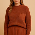 Minimalistische gebreide trui voor dames | Bente