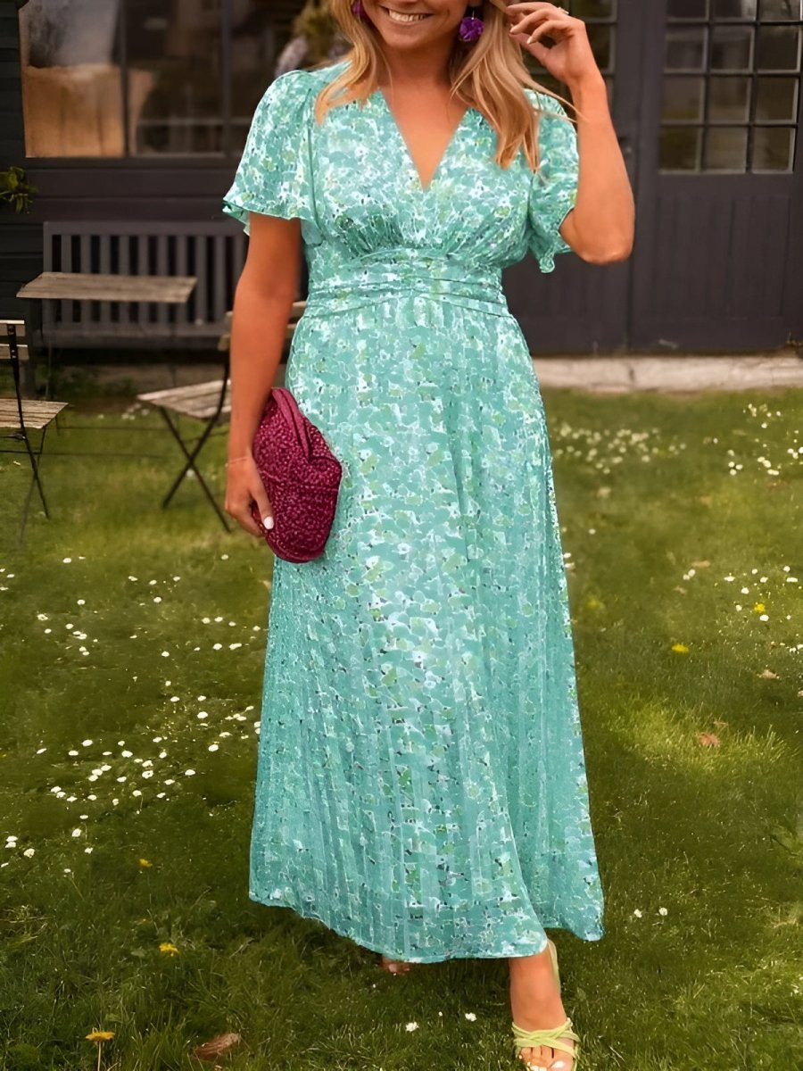 Falado - Stijlvolle en comfortabele bloemenjurk