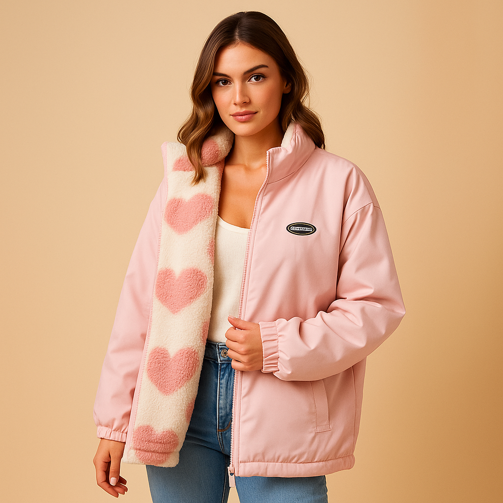 Omkeerbare winterjas voor dames | Fenna