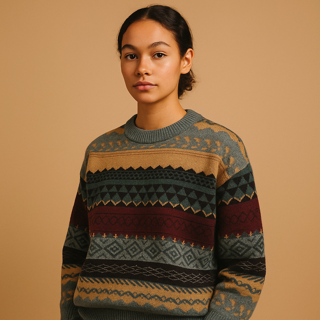 Oversized gebreide trui voor dames | Veerle