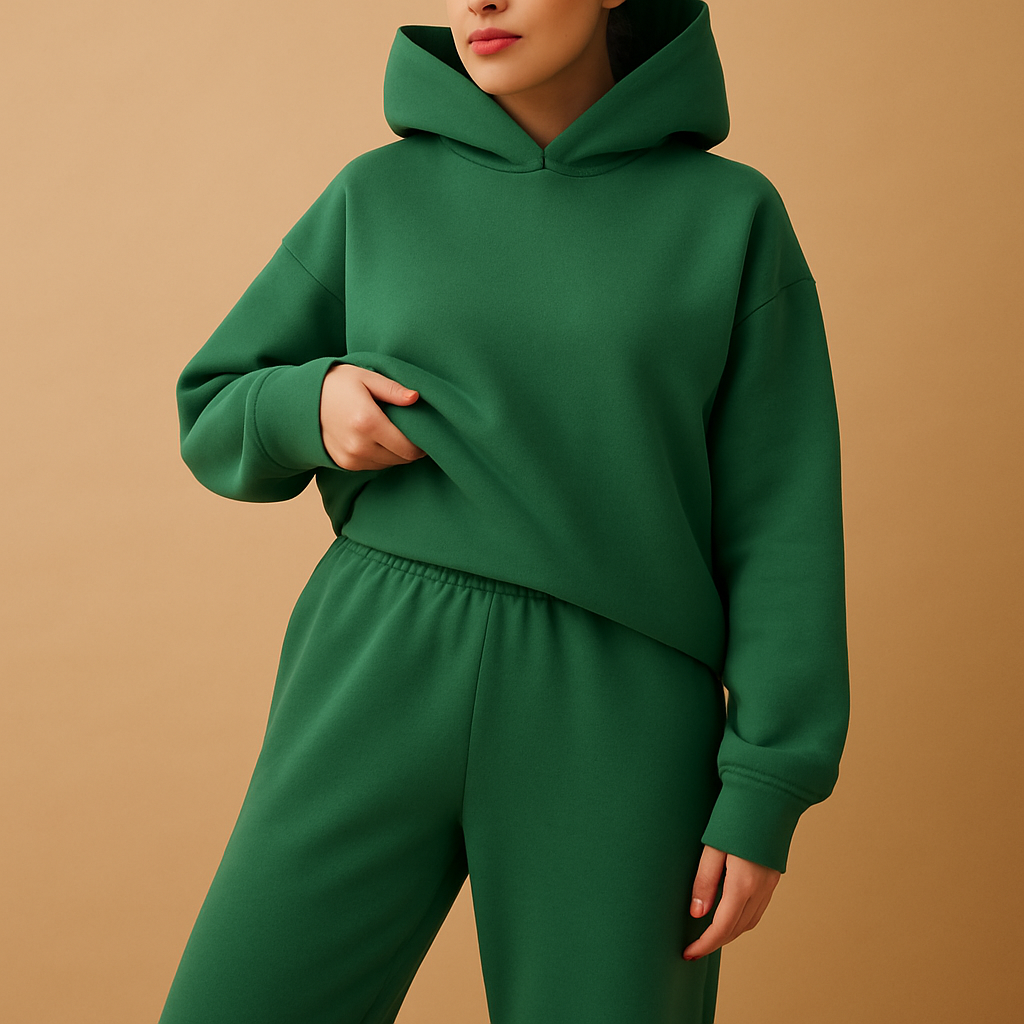 Oversized loungewear set met hoodie en broek voor dames | Mila