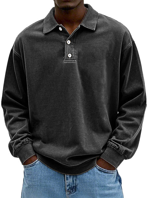 Laluna® | Vintage shirt met lange mouwen