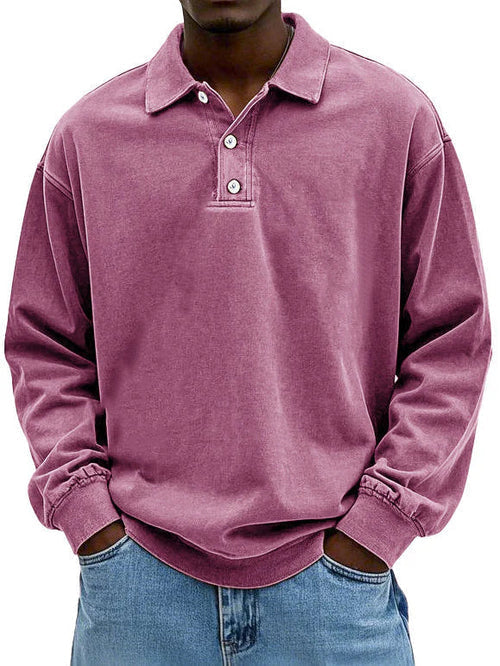 Laluna® | Vintage shirt met lange mouwen