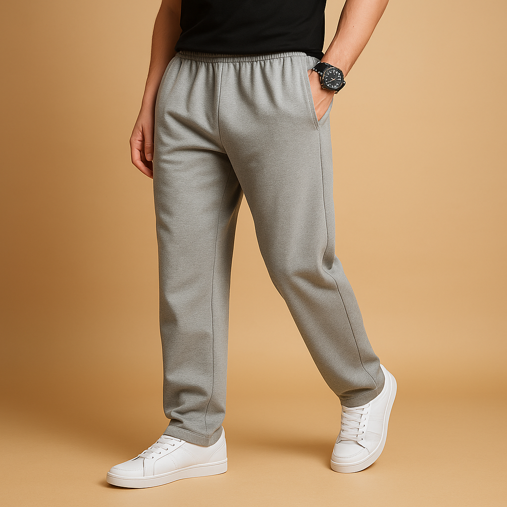 Jurre | Oversized joggingsbroek met wijde pijpen voor heren